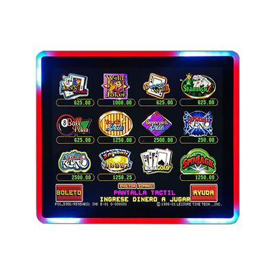 19 Monitoreo de pantalla táctil capacitiva Luces LED Anillo para monitoreo de juegos POG/WMS