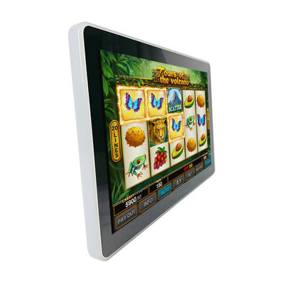 Juego PCAP pantalla táctil de borde lateral LED para gabinetes interactivos 27 pulgadas monitor