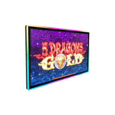 5ms 21.5 pulgadas POG / WMS / Firelink Gaming Monitor de pantalla táctil con borde lateral LED