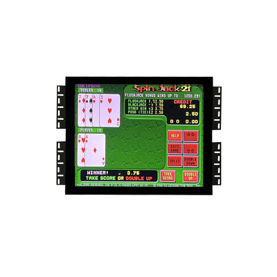 19 pulgadas de alto 4:3 definición de vidrio templado IR Gaming Touch Monitor para Pog / Wms