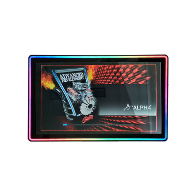 10 puntos 32 pulgadas IR pantalla táctil vertical 3M infrarroja pantalla táctil monitor para máquinas de juego con VGA DVI