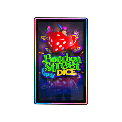 Pantalla táctil de infrarrojos de 43' con ángulo de visión ultra ancho y bisel LED lateral + de borde para juegos