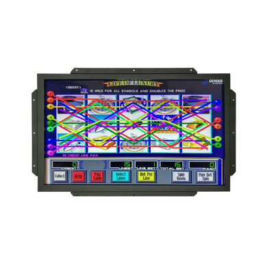 Gabinete con pantalla táctil infrarroja de juego de 27 pulgadas para mejorar el juego