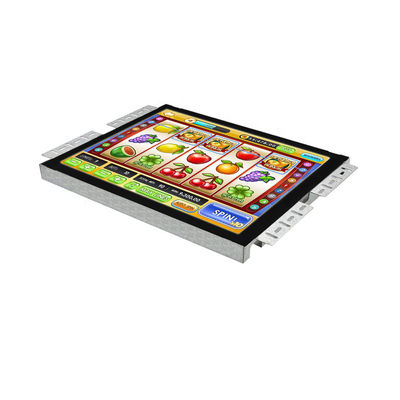 15 pulgadas IR 3M/ELO pantalla táctil monitor de juegos RS232 / USB para máquina de juegos quiosco interactivo