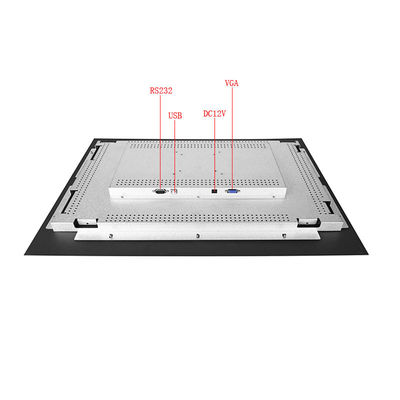 15 pulgadas IR 3M/ELO pantalla táctil monitor de juegos RS232 / USB para máquina de juegos quiosco interactivo