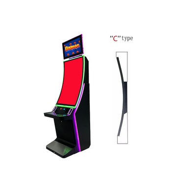 43 pulgadas de juego PCAP pantalla táctil curvada con tiempo de respuesta rápido de 1 ms y impresionantes ángulos de visión de 178 °