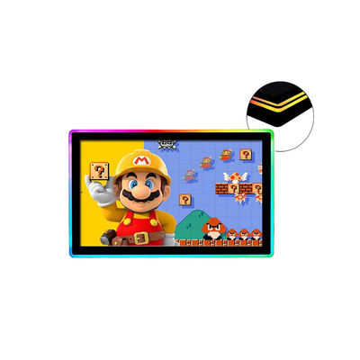 43 pulgadas 4K capacitivo toque de monitor de juegos con borde lateral LED para la señalización digital interactiva