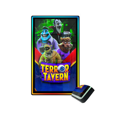 Pantalla táctil capacitiva Quiosco de juegos vertical Monitor táctil de 27 pulgadas 300 cd/m2