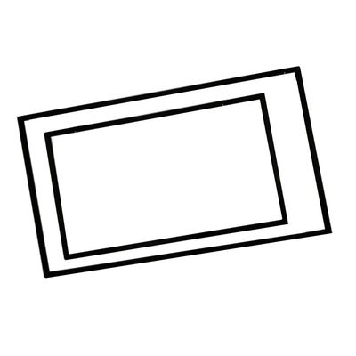 Superposición de pantalla táctil de infrarrojos de formato abierto de serie o USB de 43" para monitor de pantalla táctil