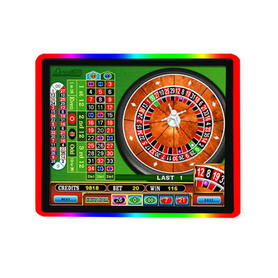 19 Monitoreo de pantalla táctil capacitiva Luces LED Anillo para monitoreo de juegos POG/WMS