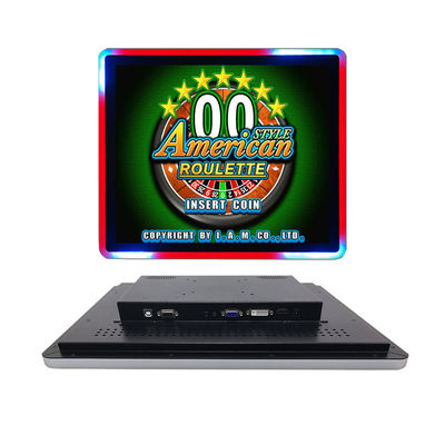 19 Monitoreo de pantalla táctil capacitiva Luces LED Anillo para monitoreo de juegos POG/WMS