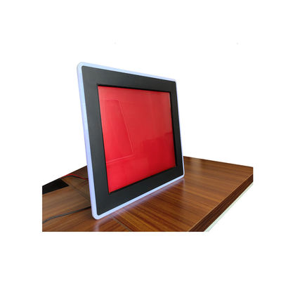 1280×1024 Relación de contraste 19 pulgadas de pantalla táctil de infrarrojos Monitor con lateral + borde LED bezel