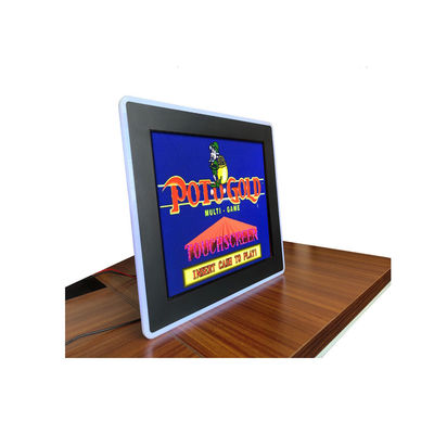 1280×1024 Relación de contraste 19 pulgadas de pantalla táctil de infrarrojos Monitor con lateral + borde LED bezel