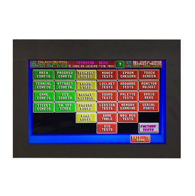 Monitor táctil IR de 22 pulgadas con biseles 3M táctil para WMS / POG / ASR Gaming