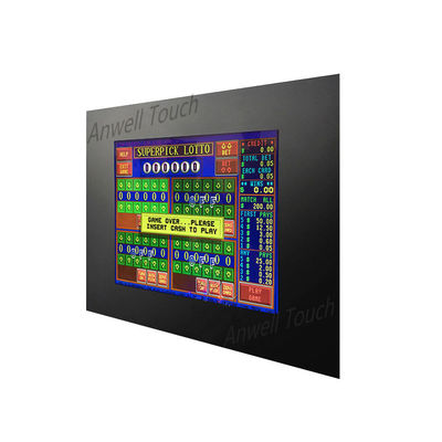 Monitor táctil IR de 22 pulgadas con biseles 3M táctil para WMS / POG / ASR Gaming