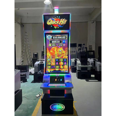 Máquina tragamonedas de gabinete de metal de 110V/220V 43 pulgadas de pantalla táctil de juego curvada