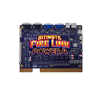 HET Juego de habilidad Arcade Ultimate Fire Link Power4 Pcb Tablero de juegos