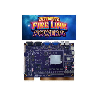 HET Juego de habilidad Arcade Ultimate Fire Link Power4 Pcb Tablero de juegos