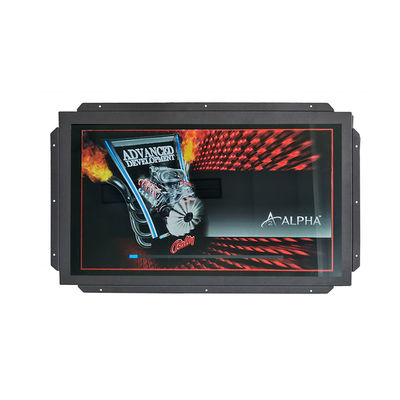 Monitoreo de pantalla táctil de juego de infrarrojos de 55 pulgadas para interactivo con entradas VGA / DVI / HD-MI