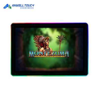 22 pulgadas Nuevo TFT Pcap pantalla táctil monitor de LCD con VGA CGA RS232 USB