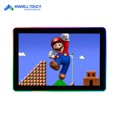 22 pulgadas Nuevo TFT Pcap pantalla táctil monitor de LCD con VGA CGA RS232 USB