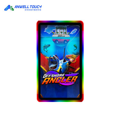 PCAP BalIy capacitivo pantalla táctil monitor de 23.8 pulgadas acrílico LED luz HD monitor de juego pantalla táctil