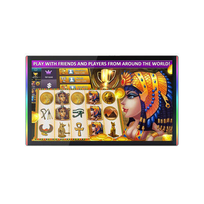 23 pulgadas IP65 Brillo 400 Nits Monitor de pantalla táctil capacitiva para máquinas de juego de tragamonedas Aristocrat