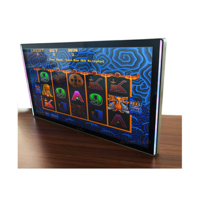 Aristocrat Hot Gaming Color Plata PCAP Multi Touch Capacitive Touchscreen 23 pulgadas Con el lado y el borde LED
