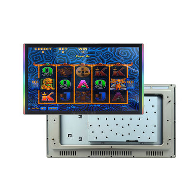 Aristocrat Hot Gaming Color Plata PCAP Multi Touch Capacitive Touchscreen 23 pulgadas Con el lado y el borde LED
