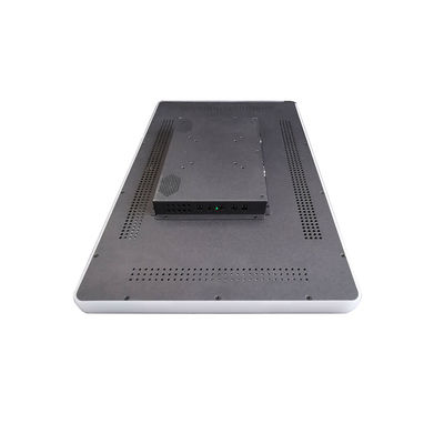 VESA montaje capacitivo de pantalla táctil monitor de 23,8 pulgadas con borde lateral LED bisel