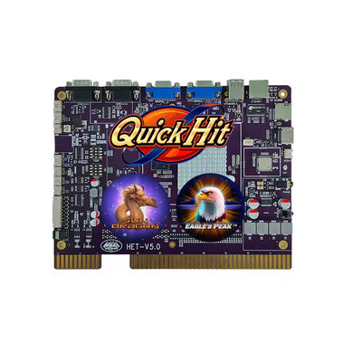 Juego de habilidad de tablero Juegos múltiples Rápido 2 en 1 para la máquina de arcade