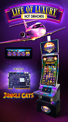 Juego de habilidad Junta de PCB Juegos múltiples Vida de lujo Diamante caliente 2 en 1 Para la sala de juegos