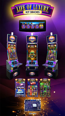 Juego de habilidad Junta de PCB Juegos múltiples Vida de lujo Diamante caliente 2 en 1 Para la sala de juegos