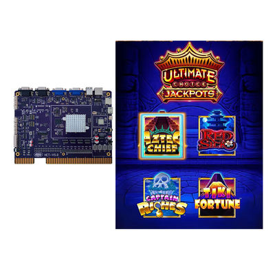 Juego de habilidad de tablero Juegos múltiplos Última opción 4 en 1 para la máquina de juego