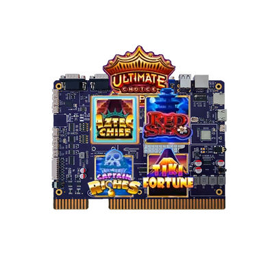 Juego de habilidad de tablero Juegos múltiplos Última opción 4 en 1 para la máquina de juego