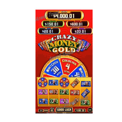 Juego de habilidad vertical Pcb tablero dinero loco oro para la máquina de juego