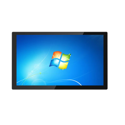 Monitoreo de LCD plano delgado de 21,5 pulgadas Dvi VGA Monitoreo táctil PCAP capacitivo