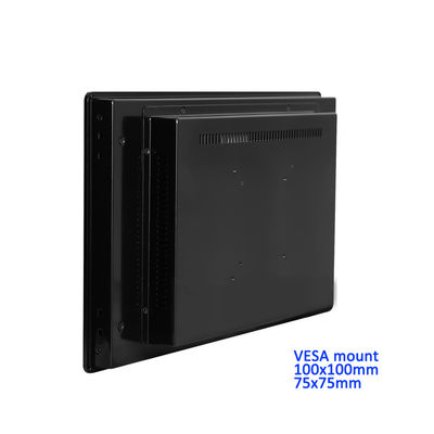 Monitoreo táctil industrial integrado PCAP 19 pulgadas con correa con interfaz HD-MI VGA USB pantalla LCD 1280 * 1024