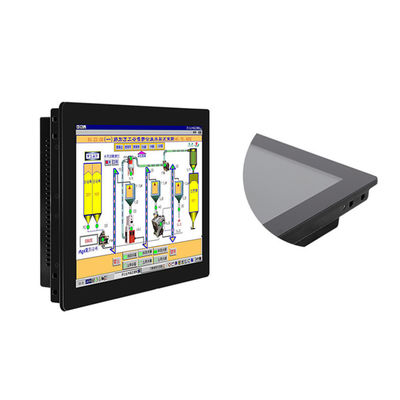 Monitoreo táctil industrial integrado PCAP 19 pulgadas con correa con interfaz HD-MI VGA USB pantalla LCD 1280 * 1024
