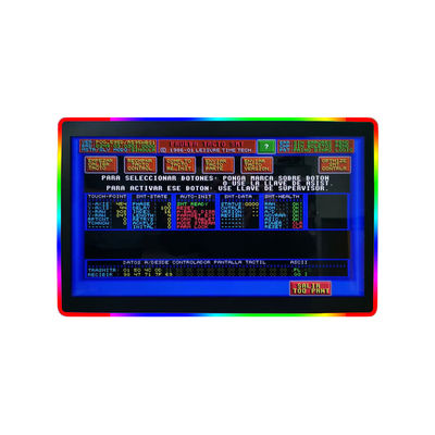 43 pulgadas WMS / POG / Firelink Juego Infrarrojo pantalla táctil Monitor con luz lateral LED