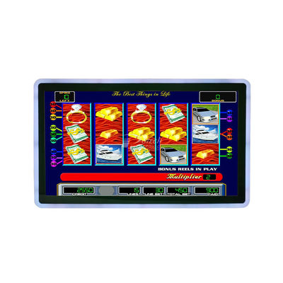 23Máquina de juegos de.8 pulgadas PCAP pantalla táctil Monitor de juegos LED lateral Barra negra 1920x1080 Led 16:9 Ips HD-Mi 300c
