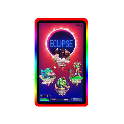 1920 x 1080 27 pulgadas capacitivo toque de juego monitor con borde lateral LED y alta resolución