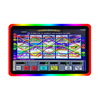 PCAP de juegos con pantalla táctil de borde lateral LED para quioscos interactivos y máquinas de juegos