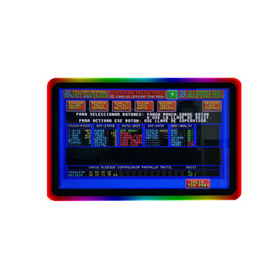 Pantalla táctil a prueba de agua Monitor de juegos de 21.5 pulgadas 1920*1080 Con pantalla táctil multicapacitativa