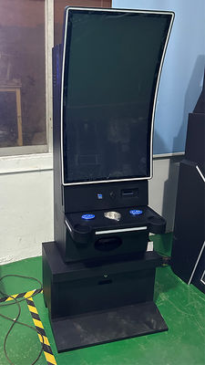 PCPA Touch Curva Máquina de tragamonedas Base gabinete Habilidad de juego Monitor táctil de metal 43 pulgadas