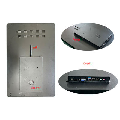 Pantalla táctil de 27 pulgadas de capacidad todo en una PC 1920 * 1080 250 cd / M2