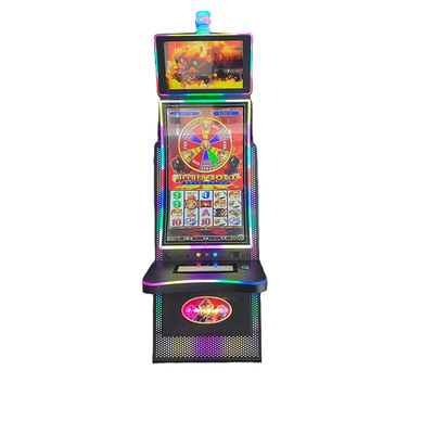 Cabinet de máquinas tragamonedas de 43 pulgadas con pantalla táctil curvada en C para máquinas de juego 165kg
