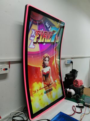 Toque único o multitáctil 49 pulgadas Capacitivo C Curvado Monitor de pantalla táctil Monitor de juegos Estilo acrílico