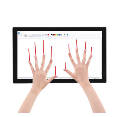 43" impermeable IP65 Business Industrial Touchscreen Pc montado en la pared PCAP Multi Touch Monitor pantallas táctiles