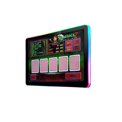 PCAP de juegos con pantalla táctil de borde lateral LED para quioscos interactivos y máquinas de juegos